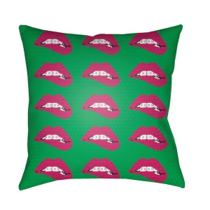 Warhol by Surya Pillow Lilac/Grass Green/Pink 22 x 22 Wa016-2222 - All