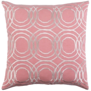 Ridgewood by A Wyly for Surya Down Pillow Pale Pink/Cream 20x20 Rdw007-2020d - All