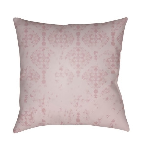 Moody Damask by Surya Poly Fill Pillow Rose/Lilac 20 x 20 Dk013-2020 - All