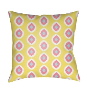 Circles by Surya Poly Fill Pillow Yellow 18 x 18 Lil039-1818 - All