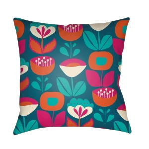 Modern by Surya Pillow Orange/White/Pink 18 x 18 Md033-1818 - All