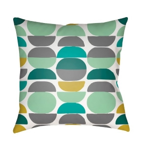 Modern by Surya Pillow Gray/White/Mustard 18 x 18 Md081-1818 - All