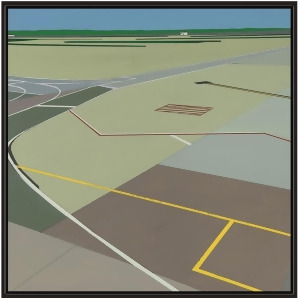 Airport by Mark Bradley-Shoup for Surya 42 x 42 Bs109a001-4242 - All