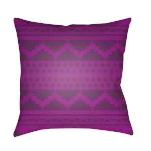 Yindi by Surya Poly Fill Pillow Bright Purple/Dark Purple 20 x 20 Yn033-2020 - All