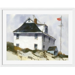 Seaside Rockport Wall Art by Surya 40 x 32 Mb145a001-4032 - All
