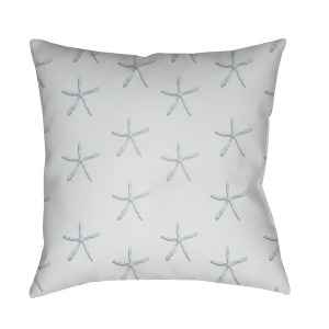 Coastal by Surya Poly Fill Pillow Blue/Gray 18 x 18 Sol018-1818 - All