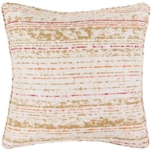 Arie by Surya Pillow Orange/Red/Ivory 16 x 16 Ae002-1616 - All