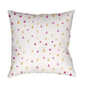 Funfetti by Surya Pillow Neutral/Pink/Yellow 18 x 18 Wmayo024-1818 - All