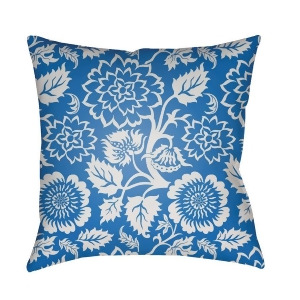 Moody Floral by Surya Pillow White/Blue 20 x 20 Mf019-2020 - All