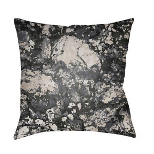 Textures by Surya Poly Fill Pillow Black/Denim 18 x 18 Tx022-1818 - All