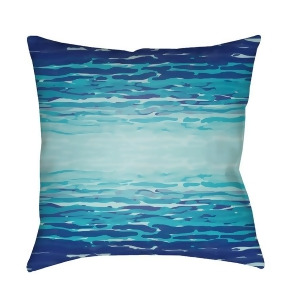 Textures by Surya Pillow Pale Blue/Sky Blue/Aqua 18 x 18 Tx067-1818 - All