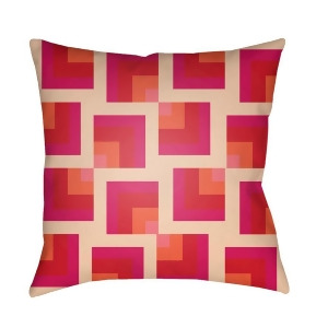 Modern by Surya Pillow Pink/Peach/Orange 20 x 20 Md090-2020 - All