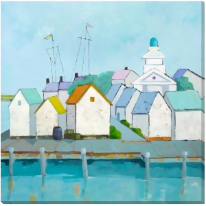 At The Harbor Wall Art by Surya 40 x 40 Ad102a001-4040 - All