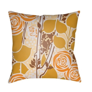 Chinoiserie Floral by Surya Pillow Cream/Peach/Orange 18 x 18 Cf024-1818 - All
