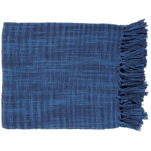 Tori by Surya Throw Blanket Dark Blue/Navy Tor005-4959 - All