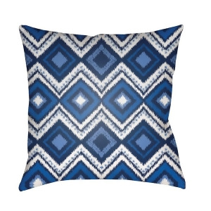 Decorative Pillows by Surya Diamonds Ii Pillow Blue/White 18 Id002-1818 - All
