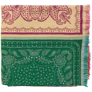 Indira by Surya Throw Blanket Bright Pink/Lime Iri1000-5070 - All