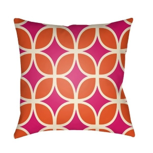 Modern by Surya Pillow Cream/Pink/Orange 20 x 20 Md044-2020 - All