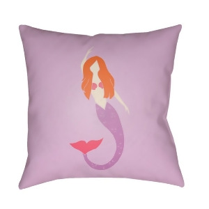 Mermaid by Surya Poly Fill Pillow 18 Square Lil052-1818 - All