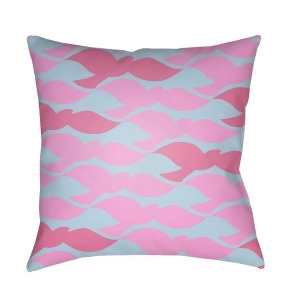 Scandinavian by Surya Poly Fill Pillow Bright Pink/Aqua 20 x 20 Sn015-2020 - All