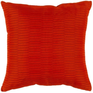 Caplin by Surya Poly Fill Pillow Burnt Orange 16 x 16 Cp003-1616 - All