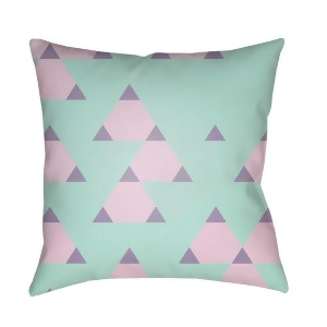 Scandinavian by Surya Pillow Lavender/Pale Pink/Mint 22 x 22 Sn013-2222 - All
