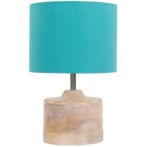 Coast Table Lamp by Surya Natural/Blue Shade Cat974-tbl - All