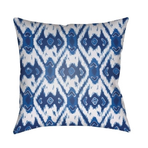 Decorative Pillows by Surya Poly Fill Pillow Blue/White 18 x 18 Id024-1818 - All