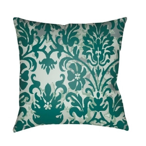Moody Damask by Surya Pillow Mint/Teal/Dk.Green 18 x 18 Dk005-1818 - All