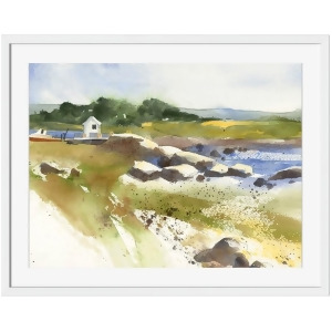 Seaside Inlet Wall Art by Surya 28 x 23 Mb144a001-2823 - All