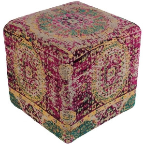 Amsterdam Pouf by Surya Red Ampf004-181818 - All