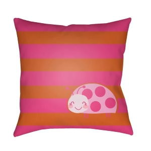 Littles by Surya Pillow Orange/Pink/Lilac 20 x 20 Li048-2020 - All