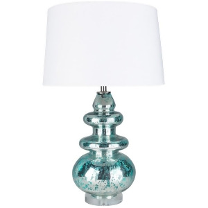 Channing Portable Lamp by Surya Antiqued Base/White Shade Chg-001 - All