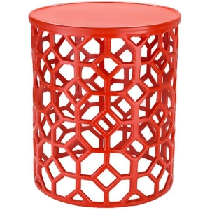 Hale Accent Table by Surya Red Hale103-141416 - All