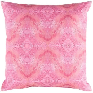 Rain by Surya Ikat Poly Fill Pillow Pink 18 x 18 Rg237-1818 - All