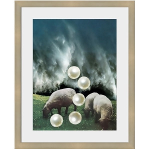 Pearls Wall Art by Surya 38 x 48 Hk115a001-3848 - All