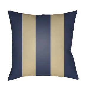 Edgartown by Surya Poly Fill Pillow Navy/Tan 18 x 18 Sol067-1818 - All