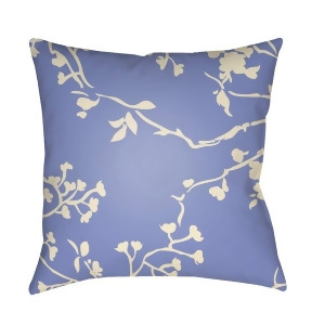 Chinoiserie Floral by Surya Pillow Cream/ Blue 20 Square Cf003-2020 - All