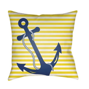 Anchor by Surya Poly Fill Pillow Yellow 20 x 20 Lil004-2020 - All