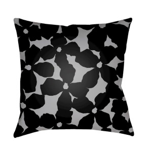 Moody Floral by Surya Pillow Gray/Black 20 x 20 Mf001-2020 - All