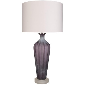 Sloane Table Lamp by Surya Painted Base/Gray Shade Sla-101 - All