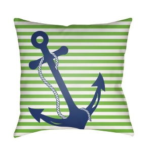 Anchor by Surya Poly Fill Pillow Lt. Green 20 x 20 Lil005-2020 - All