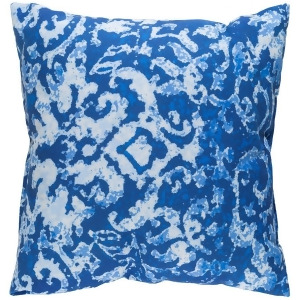 Decorative Pillows by Surya Swirl Pillow Blue/White 20 x 20 Id021-2020 - All