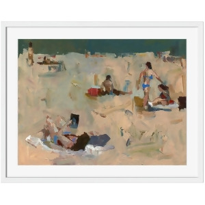 Six Figures on Beach Wall Art by Surya 18 x 16 Dt109a001-1816 - All