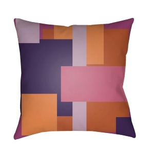Modern by Surya Pillow Orange/Dk.Blue/Lilac 20 x 20 Md071-2020 - All