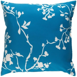 Chinoiserie Floral by Surya Pillow Cream/ Blue 20 x 20 Cf010-2020 - All