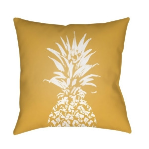 Pineapple by Surya Poly Fill Pillow Yellow/White 20 x 20 Pine001-2020 - All