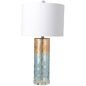 Astor Table Lamp by Surya Glazed Base/White Shade Aso-100 - All