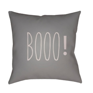 Boo by Surya Poly Fill Pillow Gray 18 Boo105-1818 - All