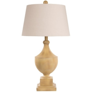 Eleanor Table Lamp by Surya Antiqued Yellow/Oatmeal Shade Erlp-001 - All